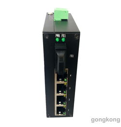 5口百兆工业级交换机 IP30防护与中继能力的完美结合